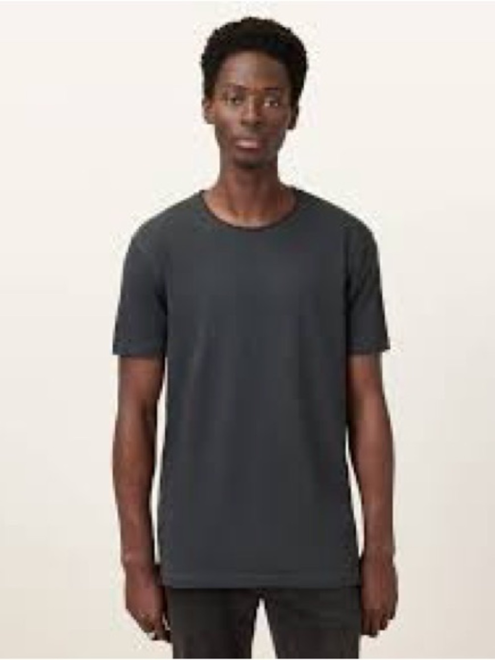 Rag  and bone Men's Classic Crew Neck T‑Shirt - Charcoal